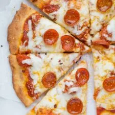Masa de Pizza de Queso Cottage