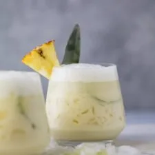 Coconut and Pineapple Mocktail
