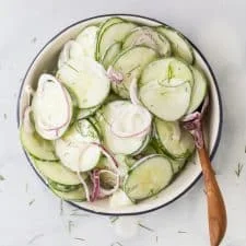 Creamy Cucumber Salad