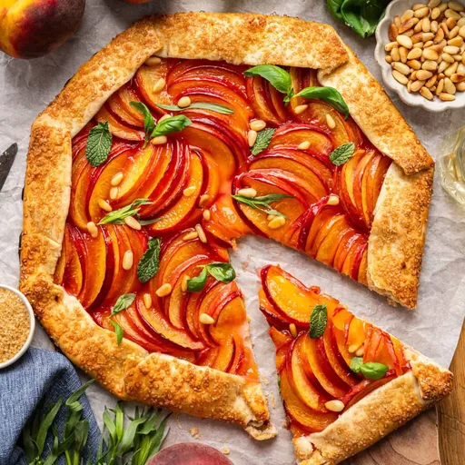 Peach Galette