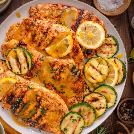 Pechugas de pollo a la parrilla