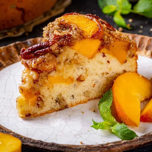 Peach Coffee Cake