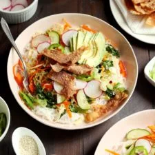 Veggie Egg Roll Noodle Bowl
