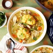 Chicken and Pumpkin Dumplings