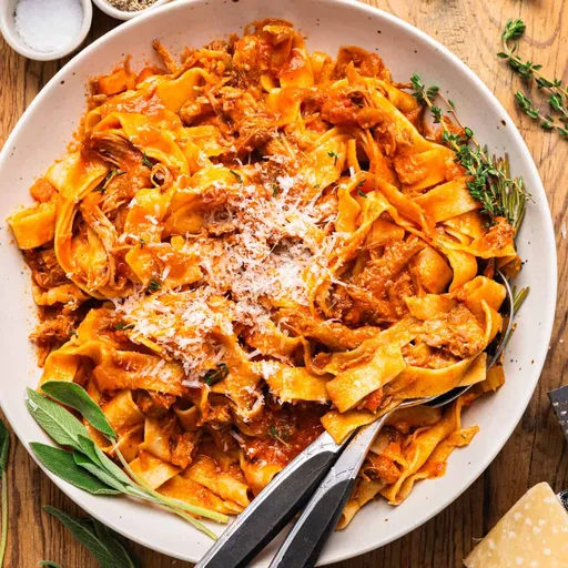 Braised Pork Ragu Pappardelle