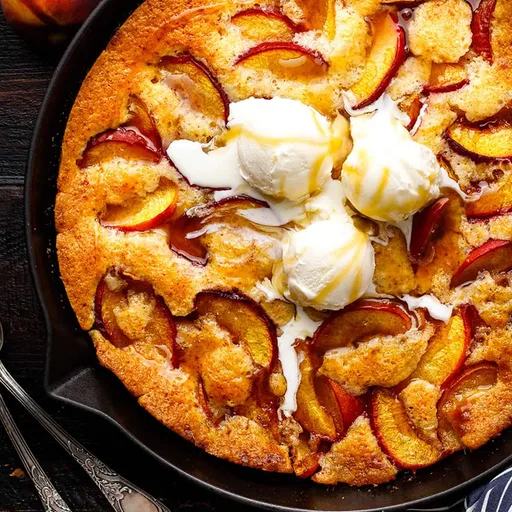 Old-Fashioned Peach Cobbler