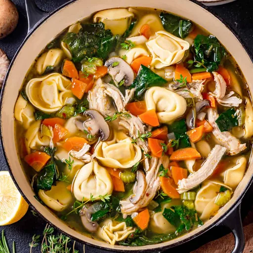 Chicken Tortellini Soup