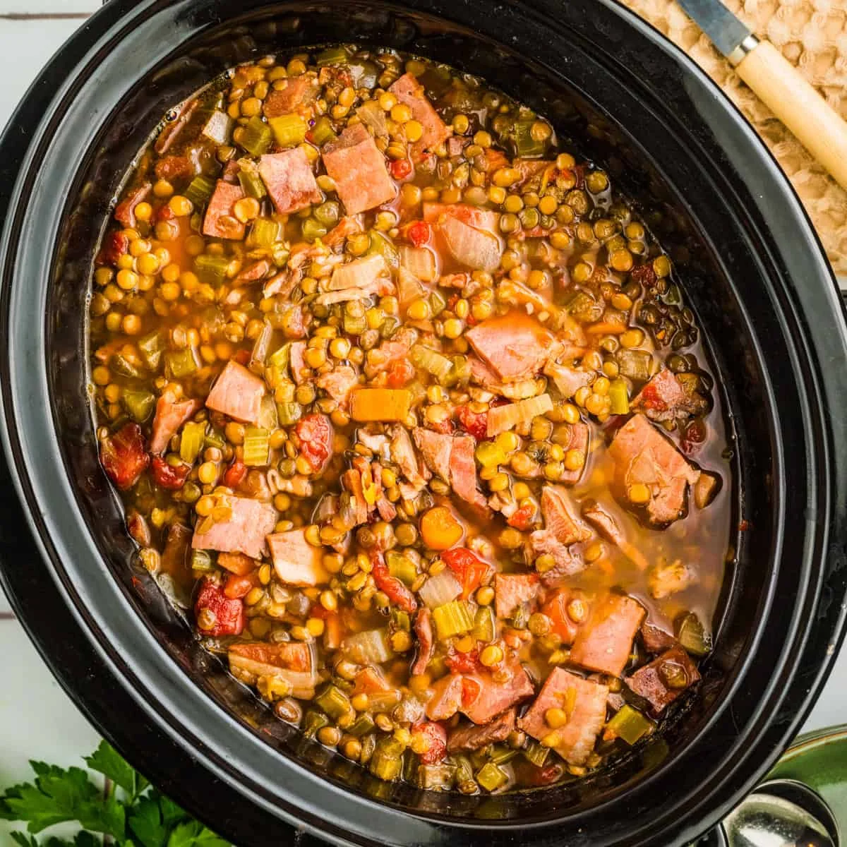Ham and Lentil Soup