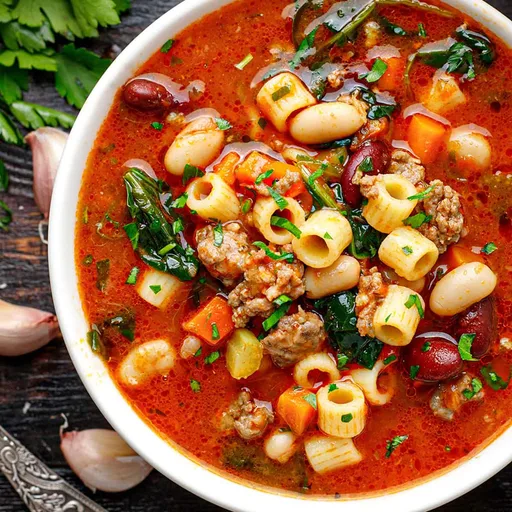 Pasta e Fagioli Soup (Olive Garden Copycat)