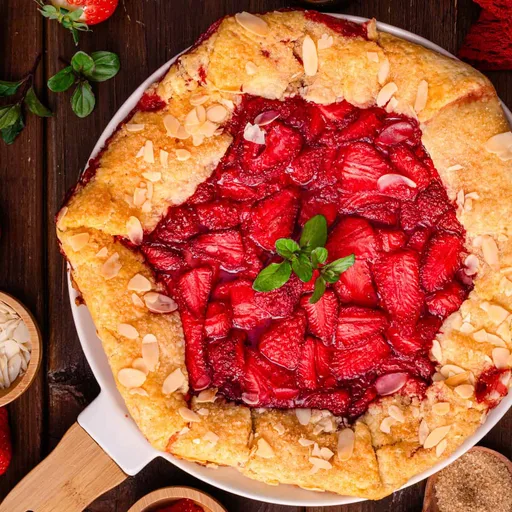 Galette de fresa
