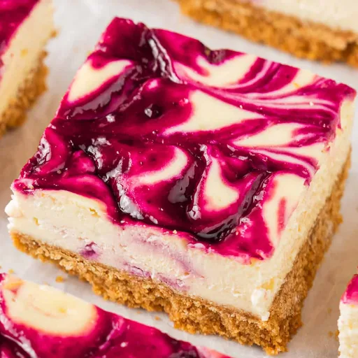 Blackberry Cheesecake Bars