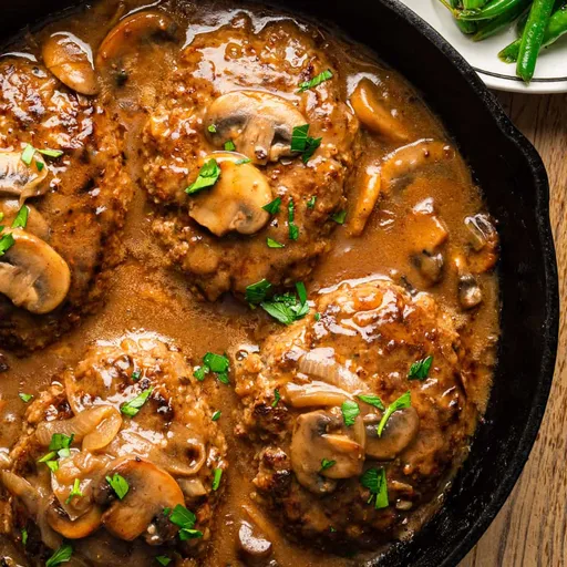 Salisbury Steak with Mushroom-Onion Gravy