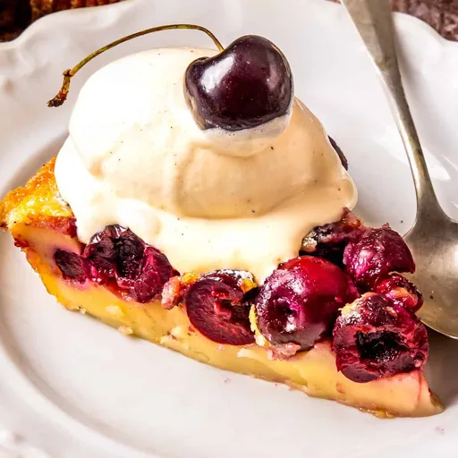 Classic French Cherry Clafoutis