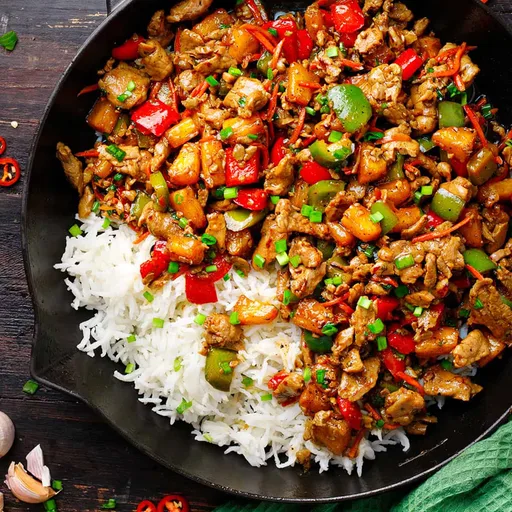 Pineapple Pork (Easy Sweet and Savory Skillet Dinner)