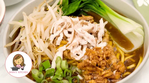 Braised Chicken Noodle Soup