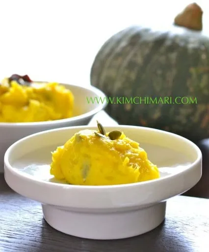 Kabocha Squash Salad Recipe (Danhobak Salad)