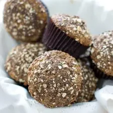 100% Wholegrain Brown Sugar Oat Muffins