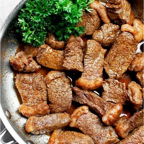 Cajun Butter Steak Bites