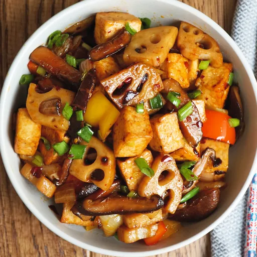 Spicy Tofu Stir Fry