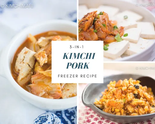 3 in 1 Make Ahead Kimchi Pork Belly Recipe