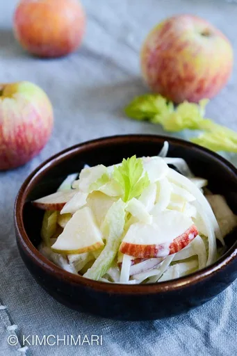 Apple Onion Celery Salad