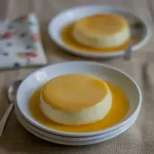 Flan de naranja