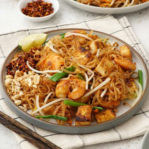 Pad Thai con langostinos