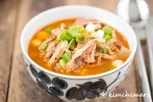 Korean Spicy Turkey Leftover Soup