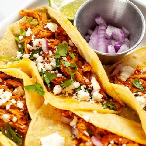 Chicken Tinga Tacos