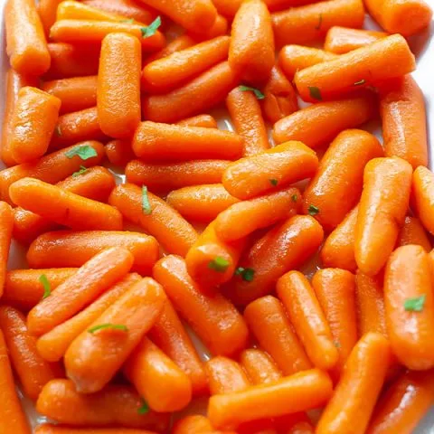 Zanahorias glaseadas con miel
