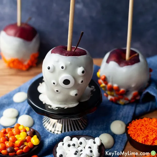 Manzanas de Halloween