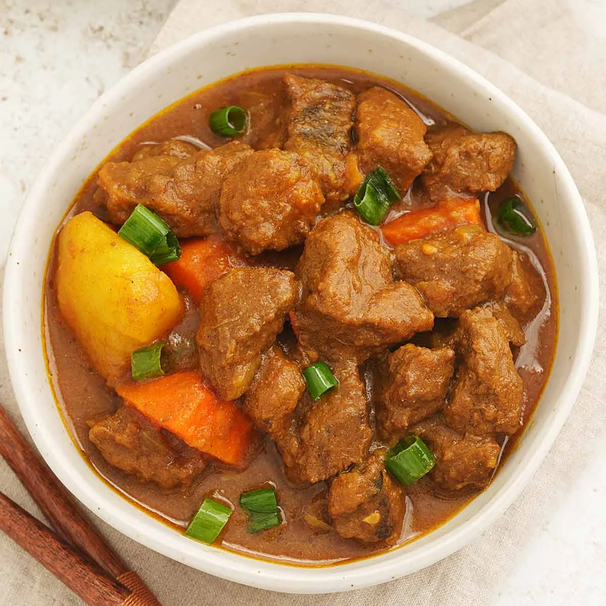 Homestyle Chinese Beef Curry