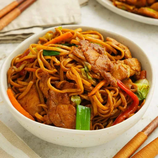 Receta de pollo Chow Mein
