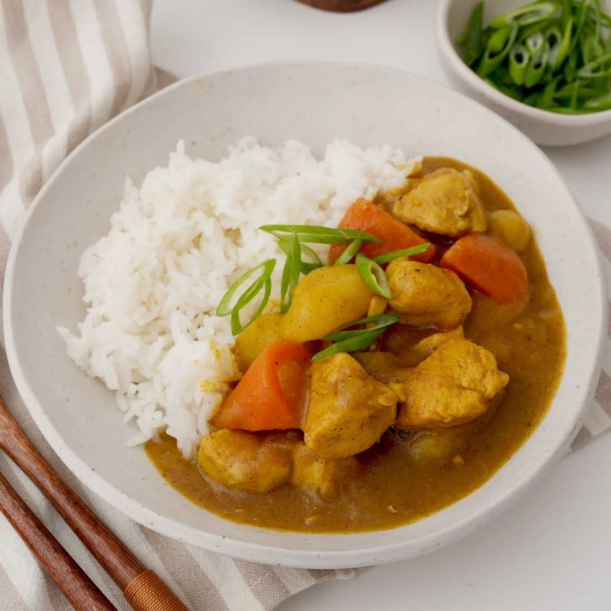 Japanese chicken curry