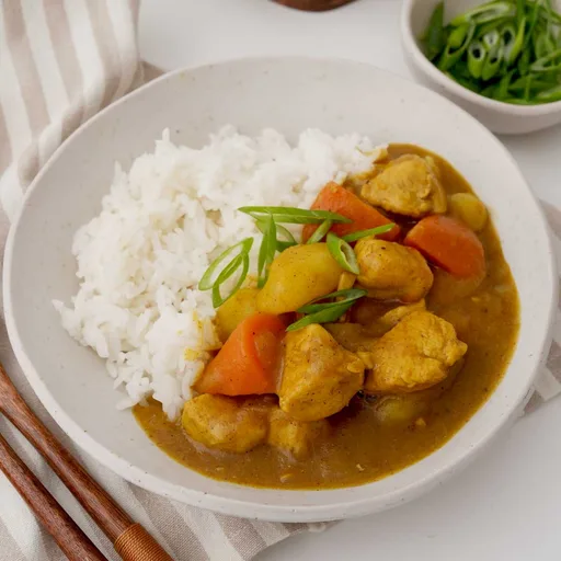 Curry de pollo japonés