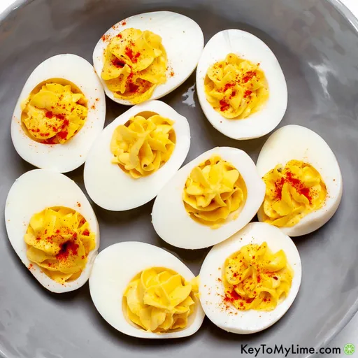 Receta de huevos rellenos en Instant Pot