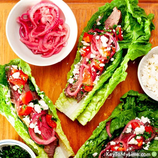Steak Lettuce Wraps