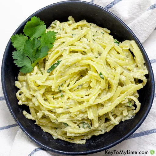 Receta de espagueti verde