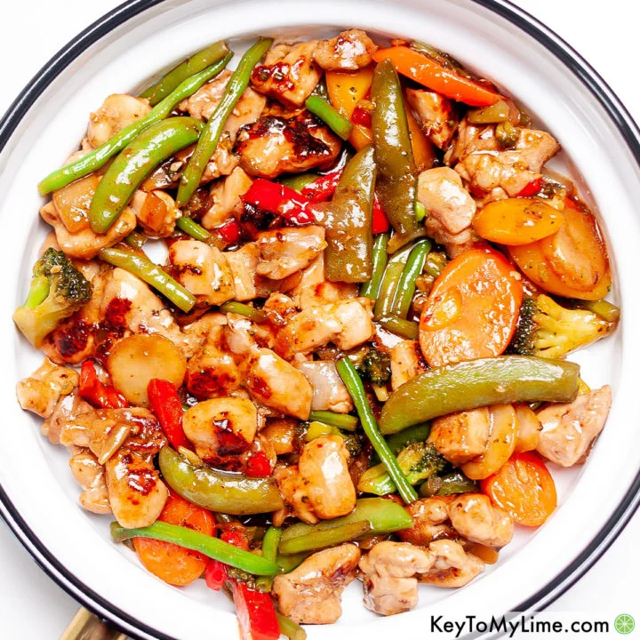 Honey Garlic Chicken Stir Fry Recipe