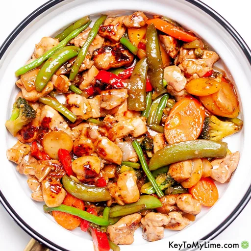 Honey Garlic Chicken Stir Fry Recipe