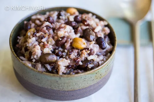 Korean Multigrain Rice (Japgokbap or Ogokbap)