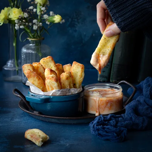 Air Fryer Halloumi Fries Recipe