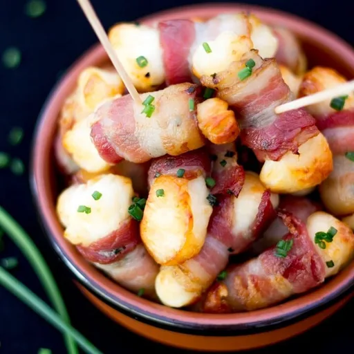 Bacon Halloumi Bites Recipe