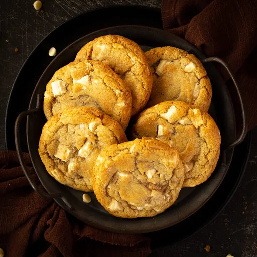 Chewy White Chocolate Chip Cookies Recipe