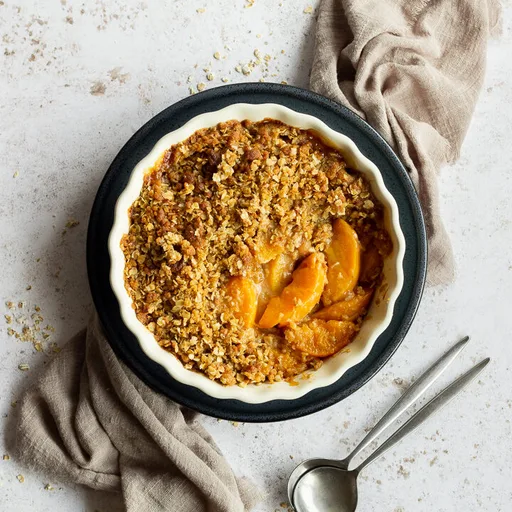Easy Peach Crisp Recipe