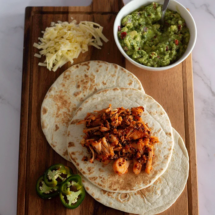 Shredded BBQ Jackfruit Tacos