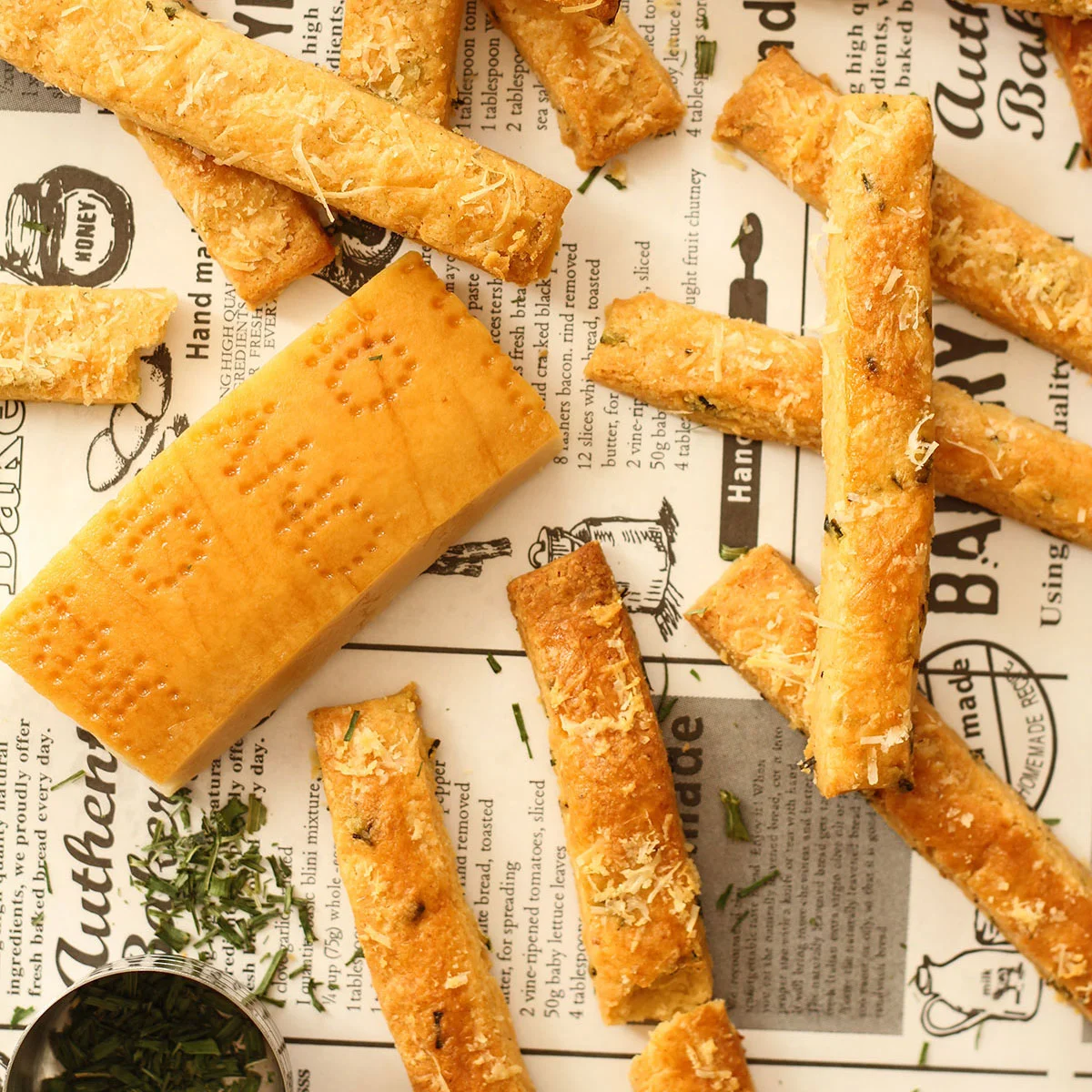 Easy Cheese Straws With Shortcrust Pastry