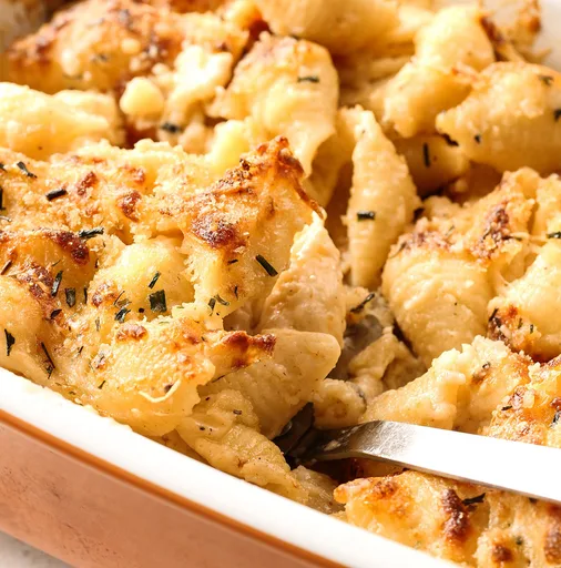 Easy Three Cheese Pasta Bake