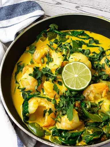 Easy Prawn Curry With Coconut Milk