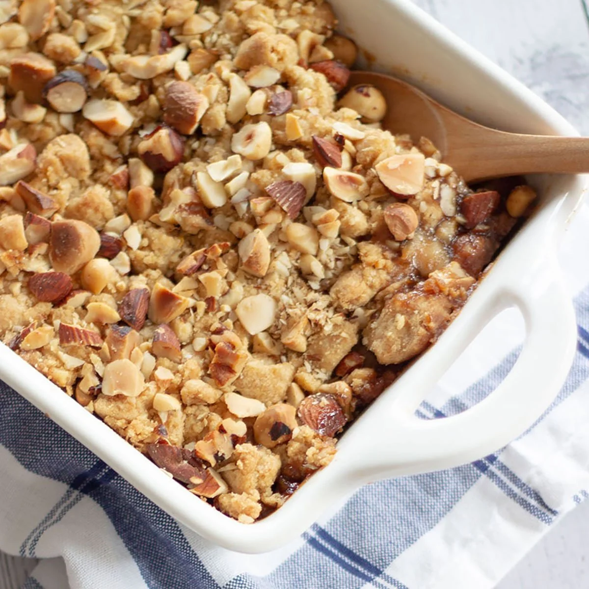 Ginger Spiced Apple Crumble